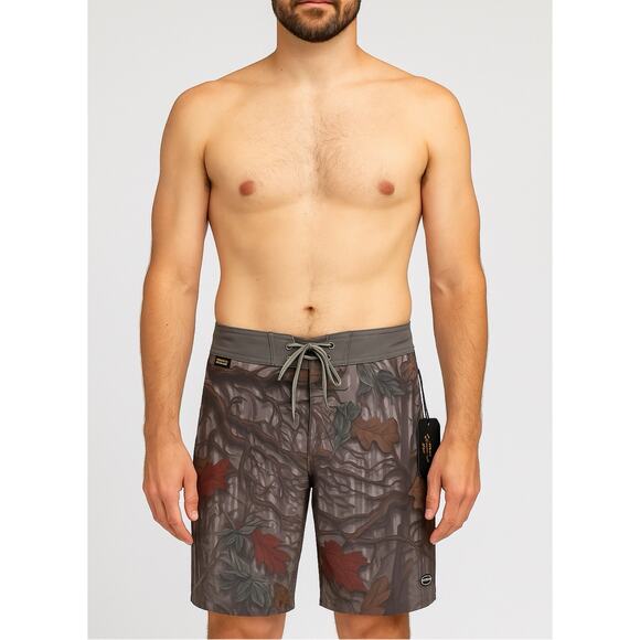 Dark Seas Gladeview 20” Camo Boardshorts Size 38 Surf Swim Trunks NWT - Picture 1 of 14
